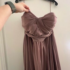 Birdy Grey Pink Strapless Dress